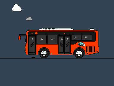 還在擔心上班遲到？遇擁堵的公共汽車也會改路行駛!